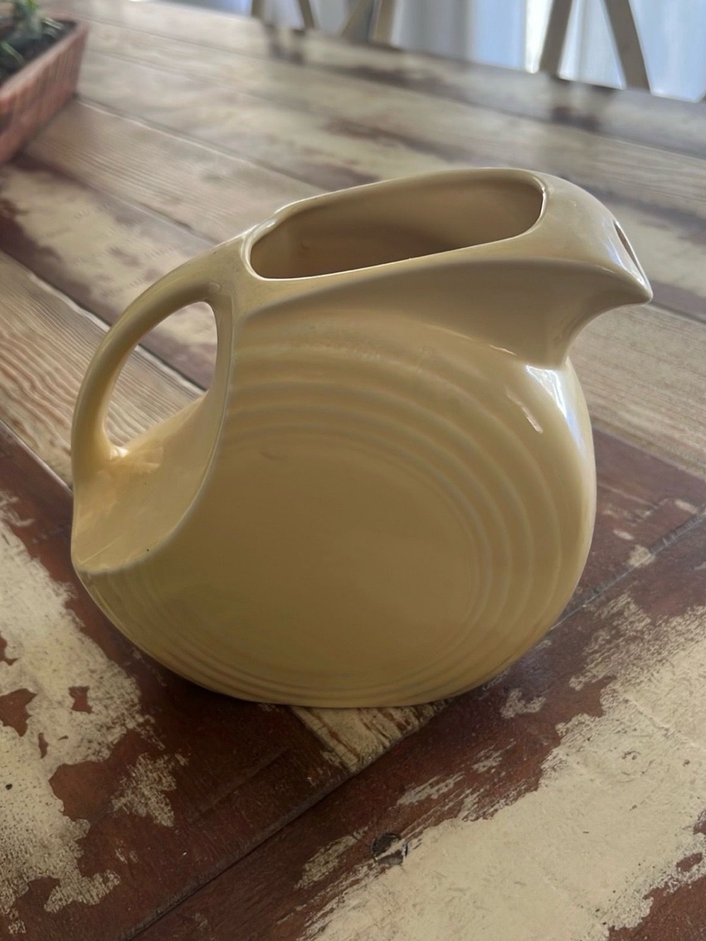Fiestaware Golden Yellow Round Pitcher